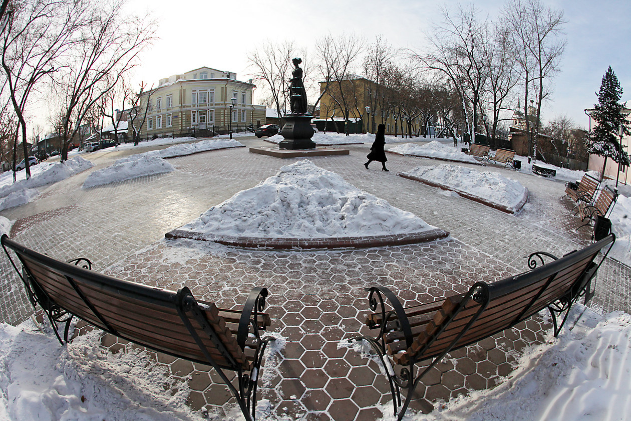 Парк в Новоленино Иркутск